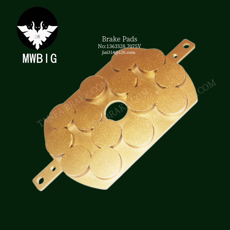 wind turbine brake pads